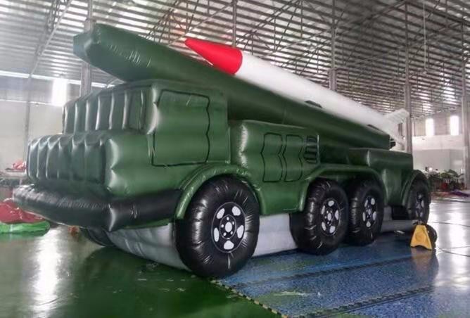 平桥迷彩导弹车